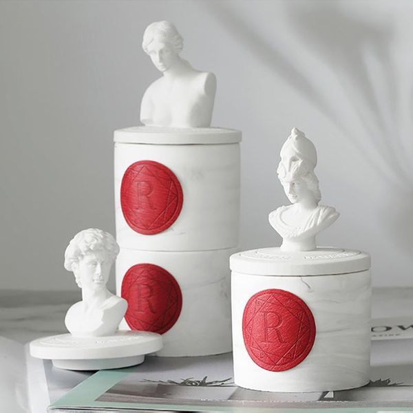 

candles sculpture scented candle essential oil soy wax fragrance with gift box wedding souvenir bedroom perfume decoration wild bluebell