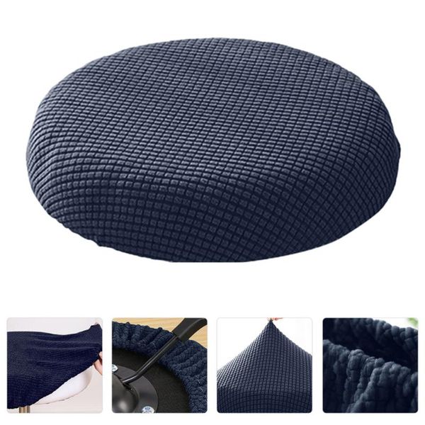 

chair covers 1pc round stool cover seat kitchen living room decor