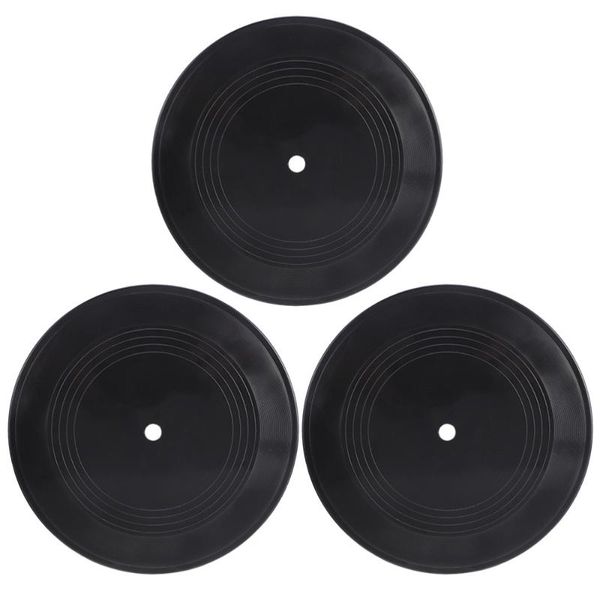 

wall clocks 3 pcs retro records decorative interior room decoration