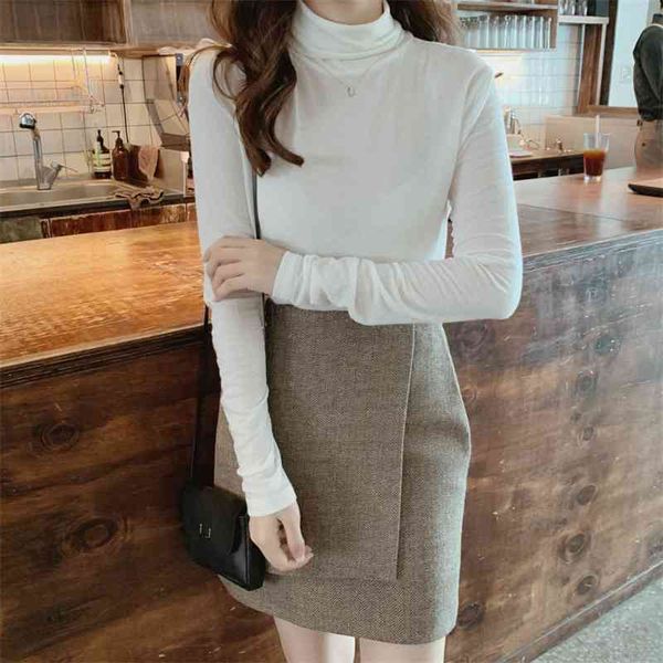 

s xl harajuku mini pencil skirts women high waist a line school girl vintage skirt short spring femininas mujer 210417, Black