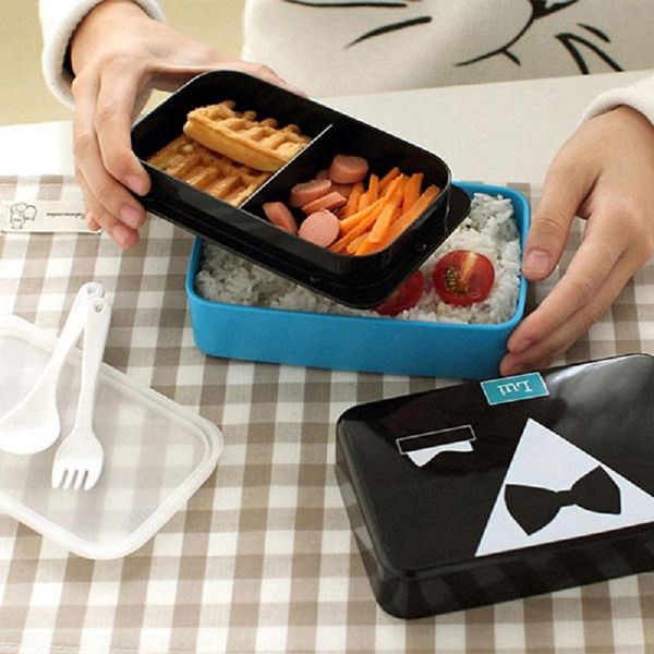 

dinnerware sets product japanese-style lunch box dining clothing romantic cute student creative custom gift