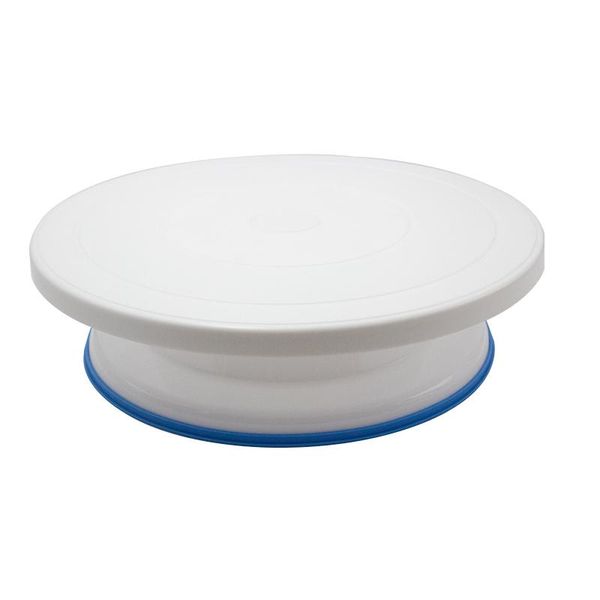 

inch pp cake stand turntables decorating tools cupcake rotating plate revolving baking & pastry