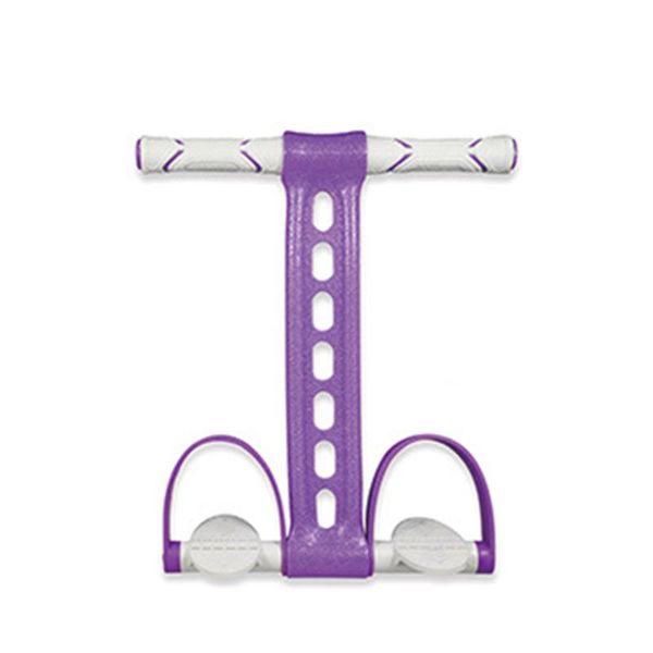 

women men fitness resistance band soft foot pedal home office tension rope portable yoga sit up non slip multifunctional elastic bands