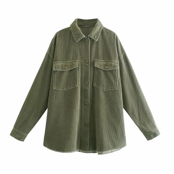 

women's jackets bbwm women solid fashion single breasted loose vintage long sleeve jacket female elegant corduroy streetwear casual chi, Black;brown