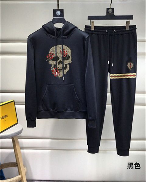 

022 winte designer tracksuits mens luxury sweat suits hoodies street leisure hooded men jogger classic womens jacket + pants tracksuit hip h, Gray