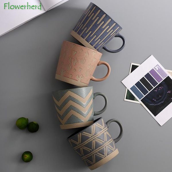 

mugs coffee cups large nordic retro ceramic mug coffeeware office tea couple water cup home stoare