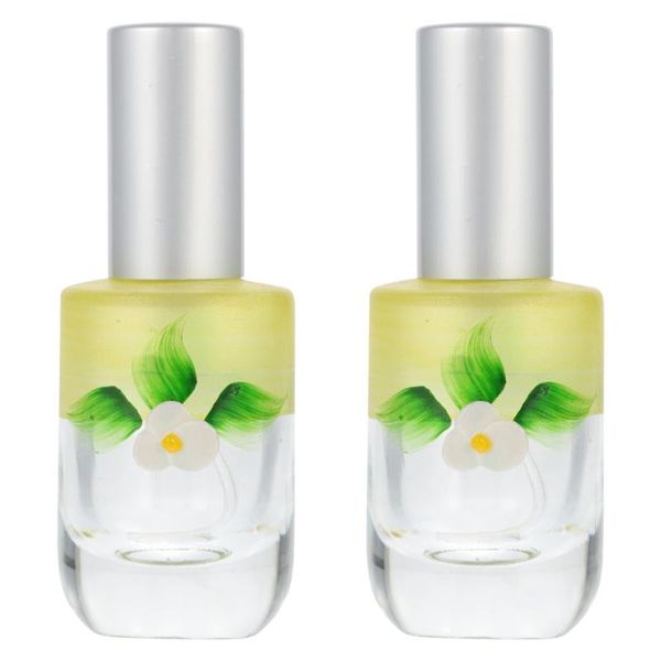 

storage bottles & jars 2pcs refillable glass perfume beautiful spray containers