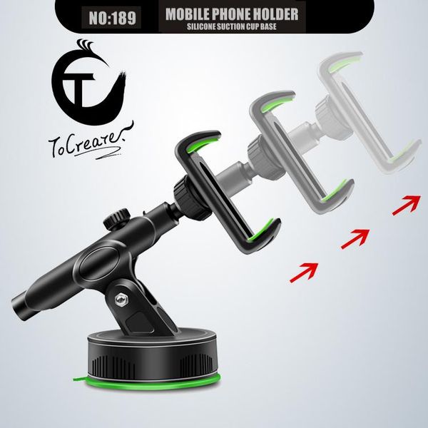 

car phone holder dashboard mobile bracket stable silicone suction cup base green materials used in most models cell mounts & hold holders