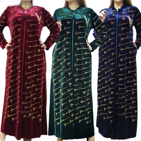 

ethnic clothing velvet african print maxi dresses for women evening party dress dashiki letters africa clothes plus size casual christmas ro, Red
