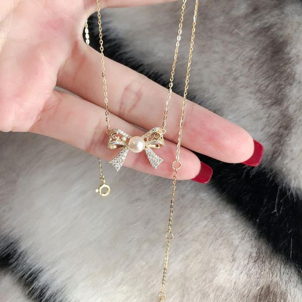 

chains silver necklace of 2021 female light luxury niche design feeling mosaic gold gift web celebrity temperament collarbon