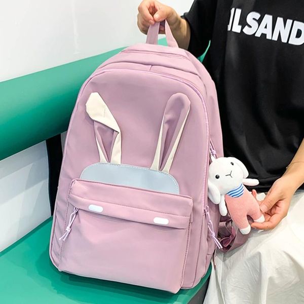 

school bags women backpacks girls canvas computer nylon fashion