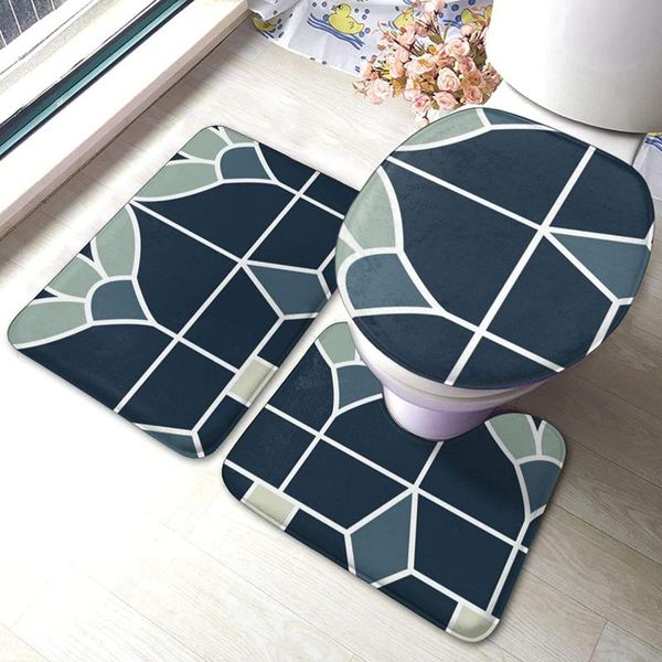

bath mats art deco jades jumbo bathroom mat sets 3 piece set rugs memory foam toilet seat cover lid
