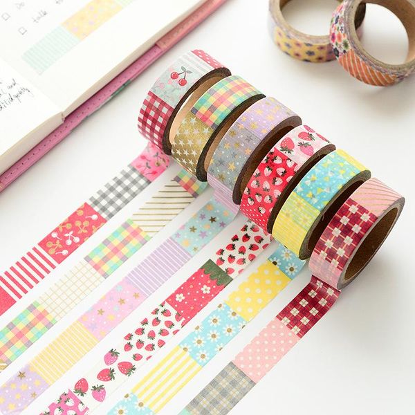 

craft tools floral splicing and paper tape diy can be used for decorative cups, notebooks, , gift wrapping, other hand-torn