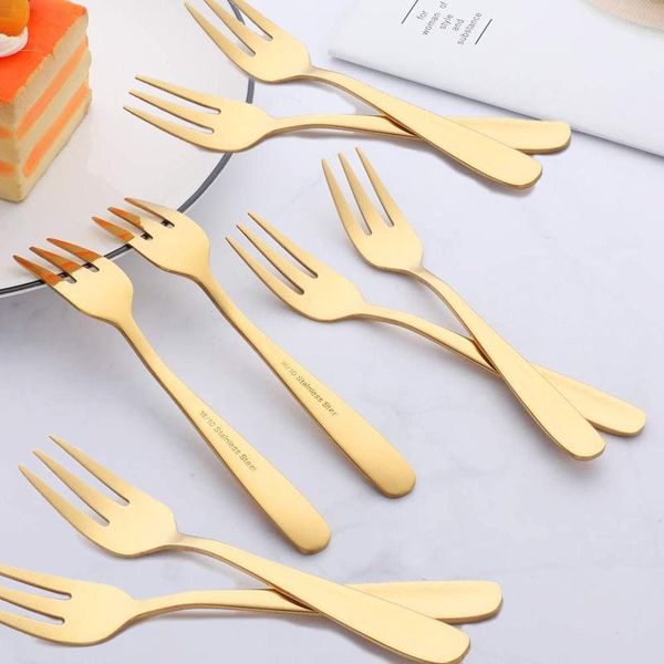 

forks 8pc stainless steel creative tea dessert long handle spoon ice cream coffee shovel shape shell teaspoon cutlery set qw