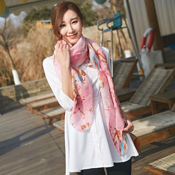 

the south korean style cotton manufacturers wholesale kao a undertakes to yiwu scarves shawls of girl, Blue;gray