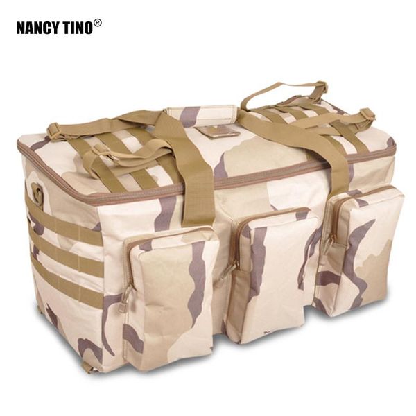 

outdoor bags nancy tino 55l tactical training bag molle system hunting accessory waterproof gun shooting range khaki tool camping