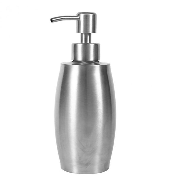 

500ml stainless steel soap dispenser kitchen sink faucet bathroom shampoo box container liquid