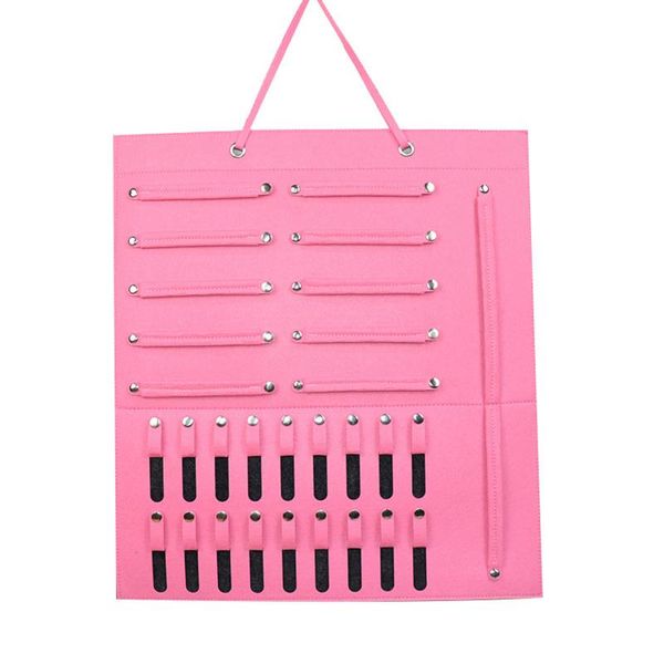 

storage bags jewelry bag felt wall mount separate high capacity breathable display organizer