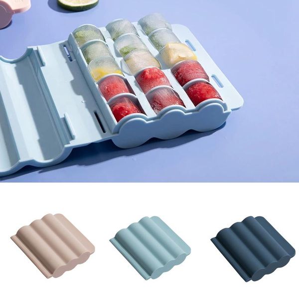 

cavity silicone mold with cover ice cream square cubes tray molds diy blocks maker mould whiskey wine cocktail tool _wk storage bottles & ja