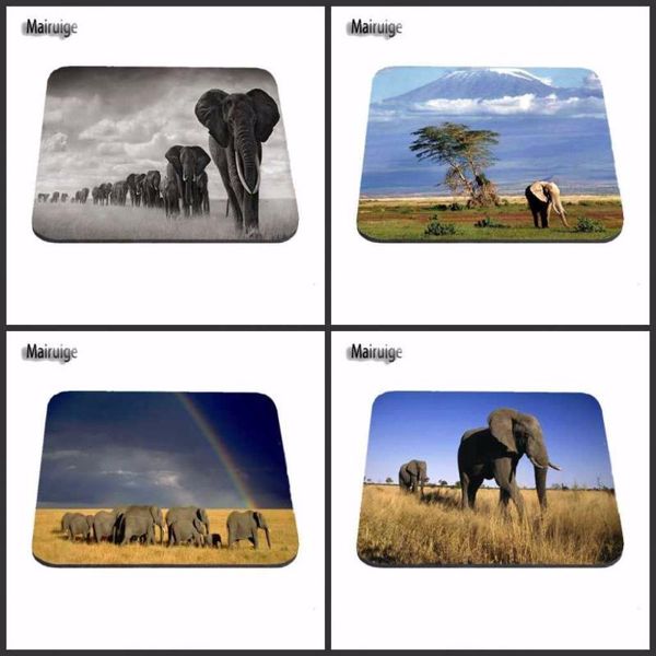 

mouse pads & wrist rests elephant anti-slip rectangle gaming pad size for 180x220x2mm 250x290x2mmand 250mmx200mmx 2mm mat design as a