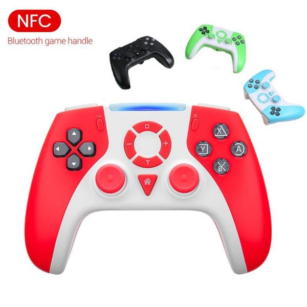 

game controllers & joysticks switch pro controller for console wireless gamepad bluetooth-compatible joystick with nfc
