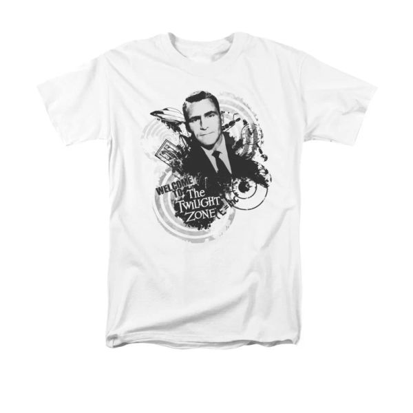 

twilight zone welcome to tv show t-shirt sizes s-3x new, White;black