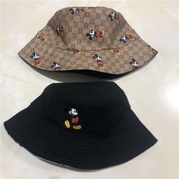 

2021 spring and summer fashion women's designer lettered embroidered fisherman's couple's versatile sunscreen basin hat