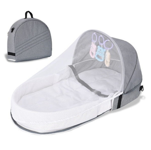 

baby cribs 0-12 months kid bed for born protection mosquito net portable bassinet foldable breathable infant sleeping basket