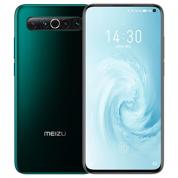 Original Meizu 17 5G Telefone Celular 8GB 128GB 256GB ROM Snapdragon 865 Octa Núcleo 64MP AI NFC 4500mAh Android 6.6 