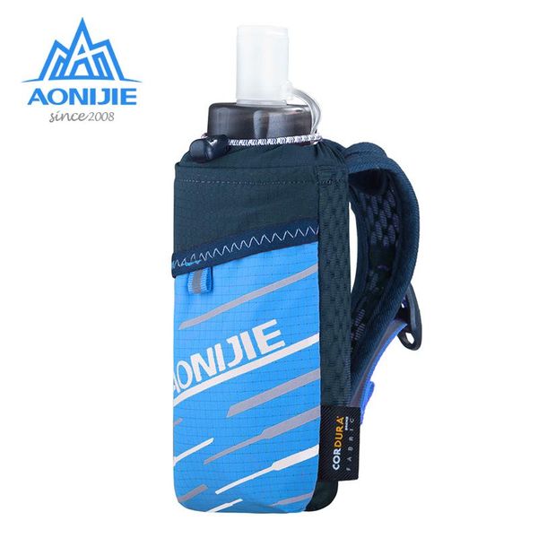

light weight handheld quick grip stow flask water bottle carrier bag 6.8" phone holder pouch hydration pack outdoor bags