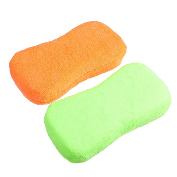 

car sponge 2pcs 8-shaped coral fleece wash tools absorbable cleaning tool