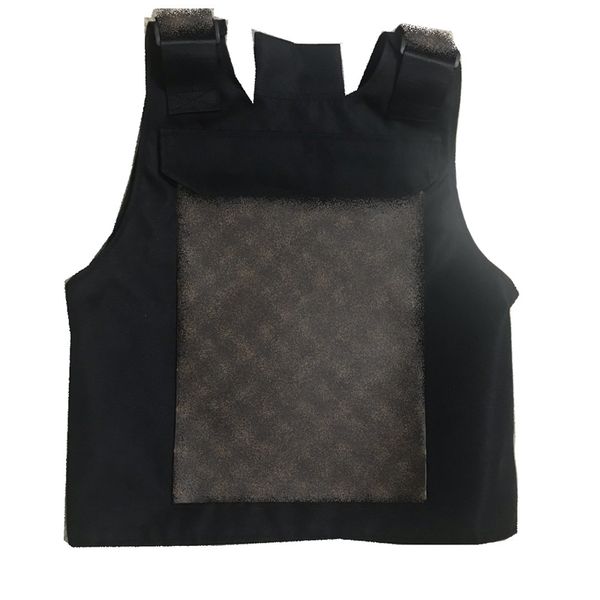 Gilet tattico in pelle per esterni Lettere di moda Fiori stampati Indumento senza maniche per donna Uomo Gilet da ciclismo Abbigliamento da gioco di guerra