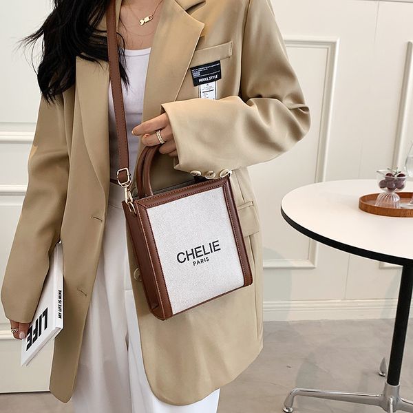 

factory direct sale 75% off net red leisure simple female 2021 popular new korean letter one shoulder messenger tote trend bags