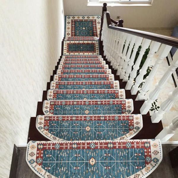 

carpets hometobeauty 13pcs thicken adsorbable stair treads mat non-slip rugs skid resistance carpet safety