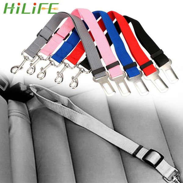 

dog collars & leashes hilife lead clip adjustable car pet seat belt supplies harness puppy seatbelt safety leash