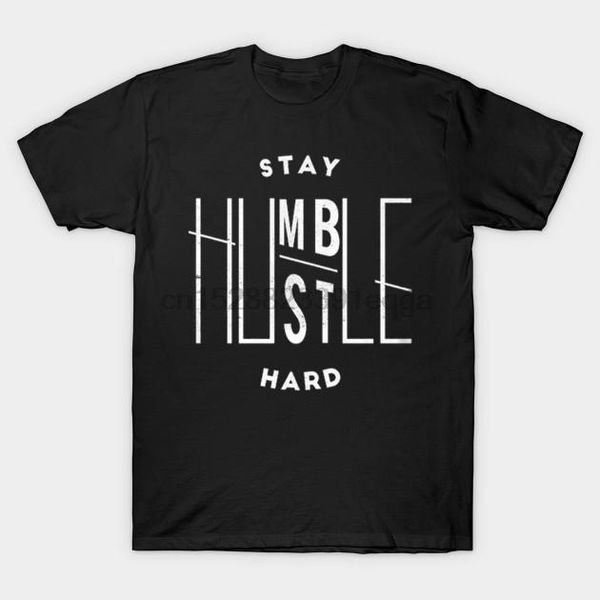 

men's t-shirts men short sleeve tshirt stay humble hustle hard t shirt women, White;black