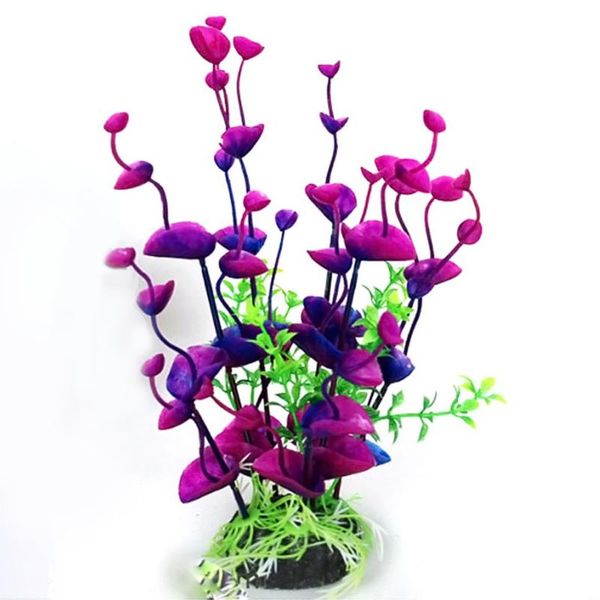 

simulation aquatic artificial water plastic plants fake grass for fish tank aquarium home decoration decorations