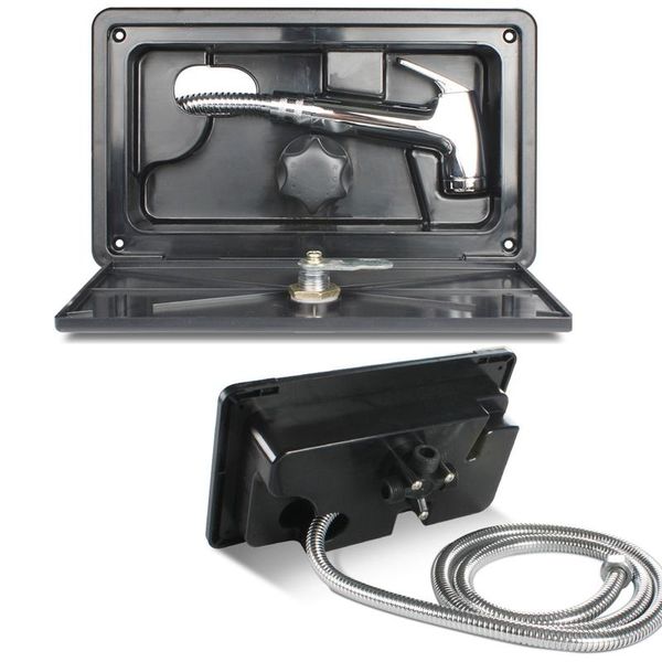 

parts rv shower box with lock-include faucet hose wand for boat a2uc