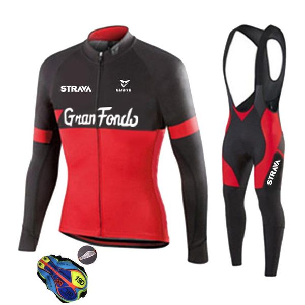 

autumn men long sleeve cycling jersey set outdoor racing bike suit mtb bicycle clothing ropa ciclismo sets, Black;blue