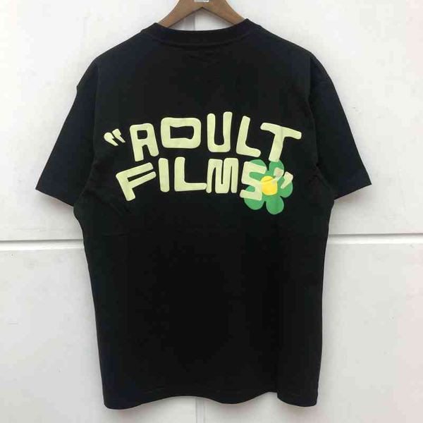 

2021ss t-shirt men women 1 tee foam printing short sleeve, White;black