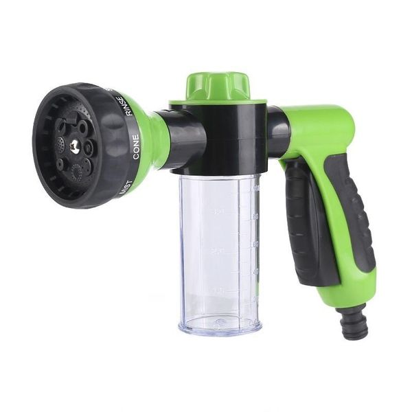 

high pressure car wash nozzle spray foam green water gun portable durable garden sprayer wf926 watering equipments