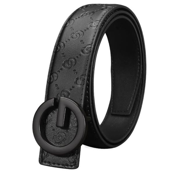 

2021 low price wholesale western print leather black men belt fashion jeans causal pants belt, Black;brown