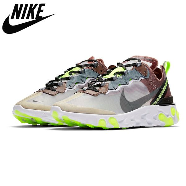 

87 running shoes react element 55 men women volt white blue bright green jade sail olive solar red deset sand game royal tour yellow sport s