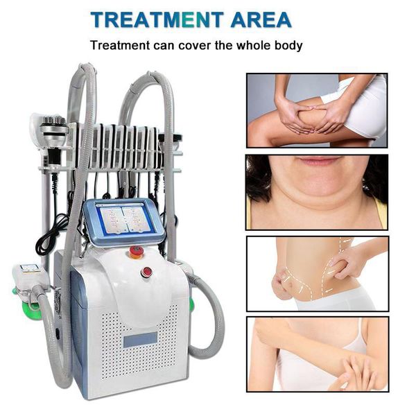 

salon use 7 in 1 cryolipolysis slimming cryo lipolysis belly fat reducing machine efat cryolipolysie weight loss cryo fat ing machine