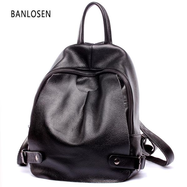 

backpack genuine leather women versatile superior cowhide backpacks for lady mochila feminina bolsas