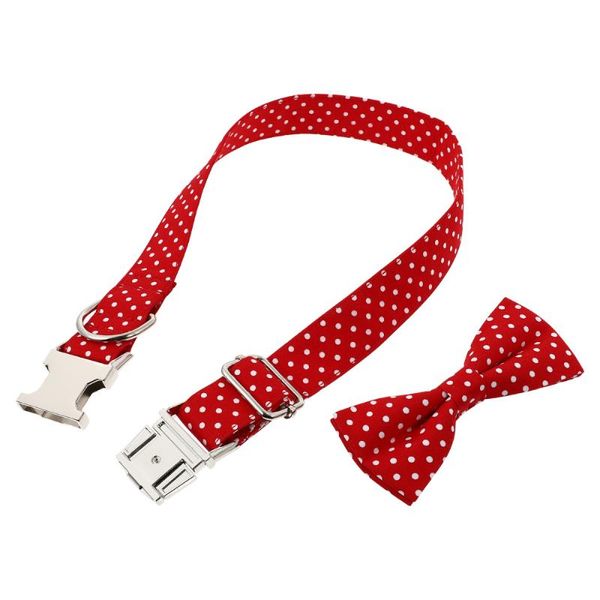

cat collars & leads 1pc dog collar decorative neck belt adjustable bow tie