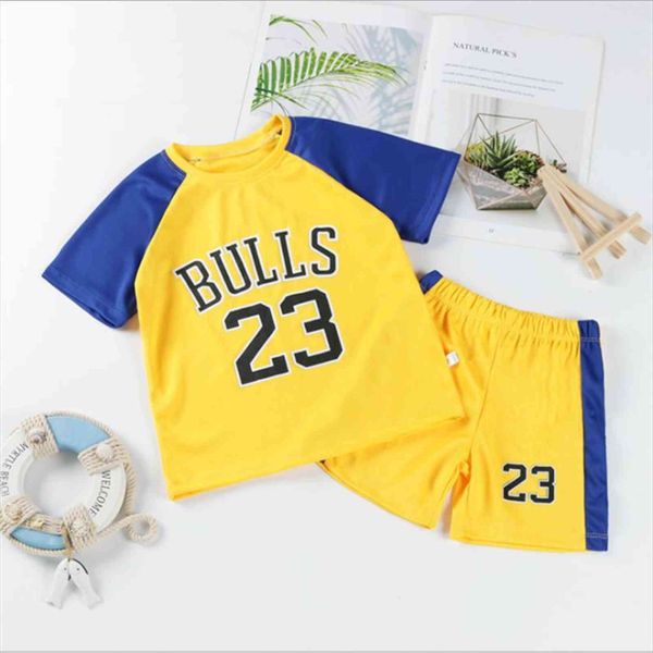 

summer boys baby sport infant clothing set children tracksuit kids suit girls vest shorts pants sets, White