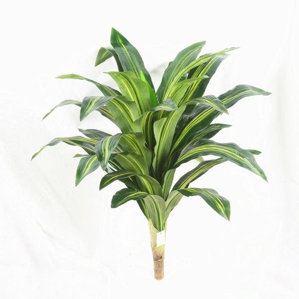 

decorative flowers & wreaths 75cm large artificial brazilian wood false tropical palm tree green corn plants plastic floor potted dracaena h