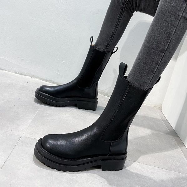

boots winter models women's british style high school low three black fashion warm casual shoes