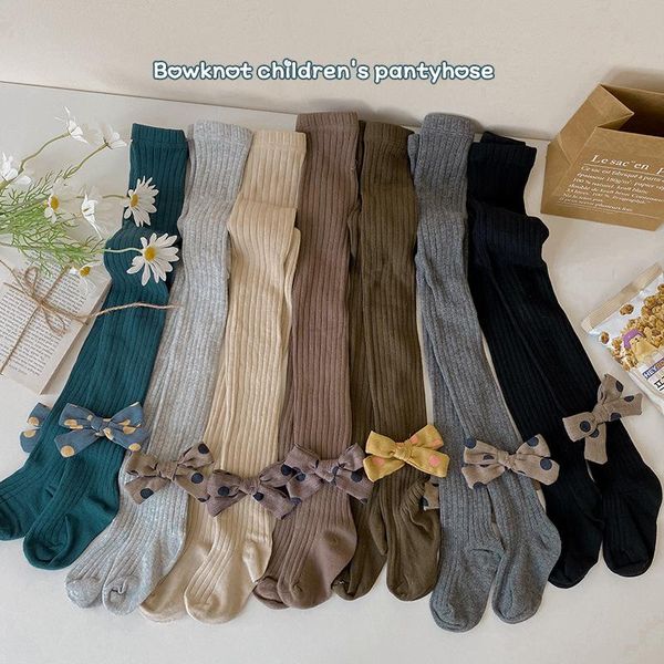 

socks baby girls sock bow spring autumn, Pink;yellow